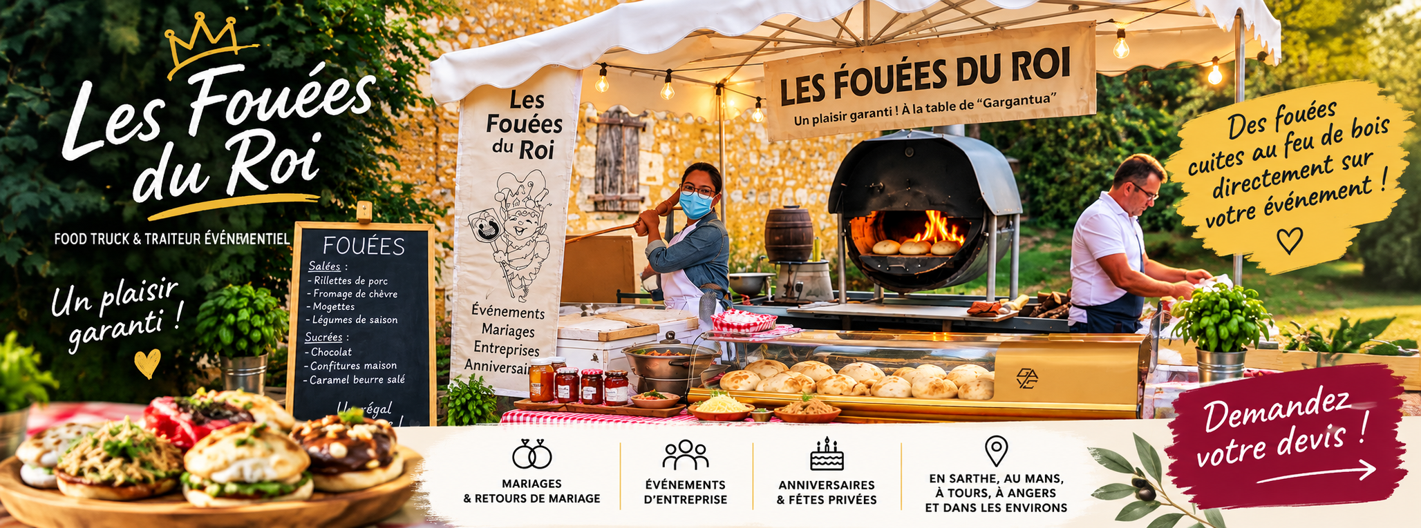 Food Truck de Fouées & Traiteur Événementiel